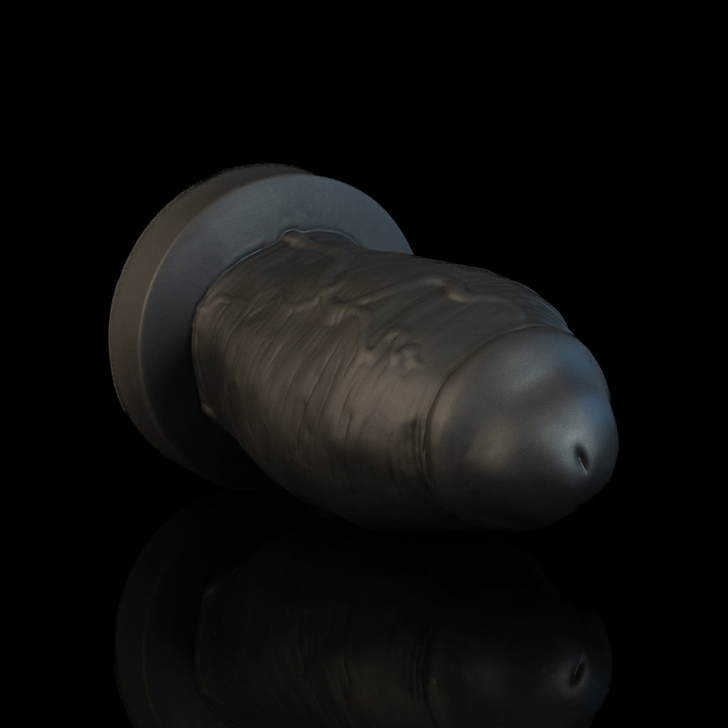 Tuna Can Jerry - XL - Black - Medium Firmness - Attachment Hole