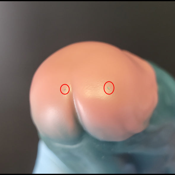 Vein - XXL - Special Coloration - Soft Firmness - Attachment Hole (Discounted)