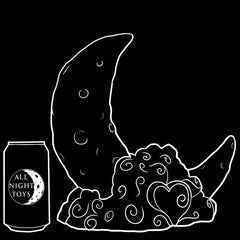The Moon (One Size) - Black - Soft Firmness