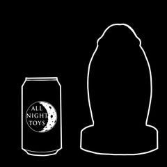 Tuna Can Jerry - XL - Black - Soft Firmness - Attachment Hole (Discounted)